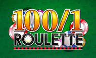100 to 1 Roulette 10 Free Spins No Deposit required