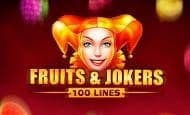 Fruits & Jokers: 100 Lines 10 Free Spins No Deposit required