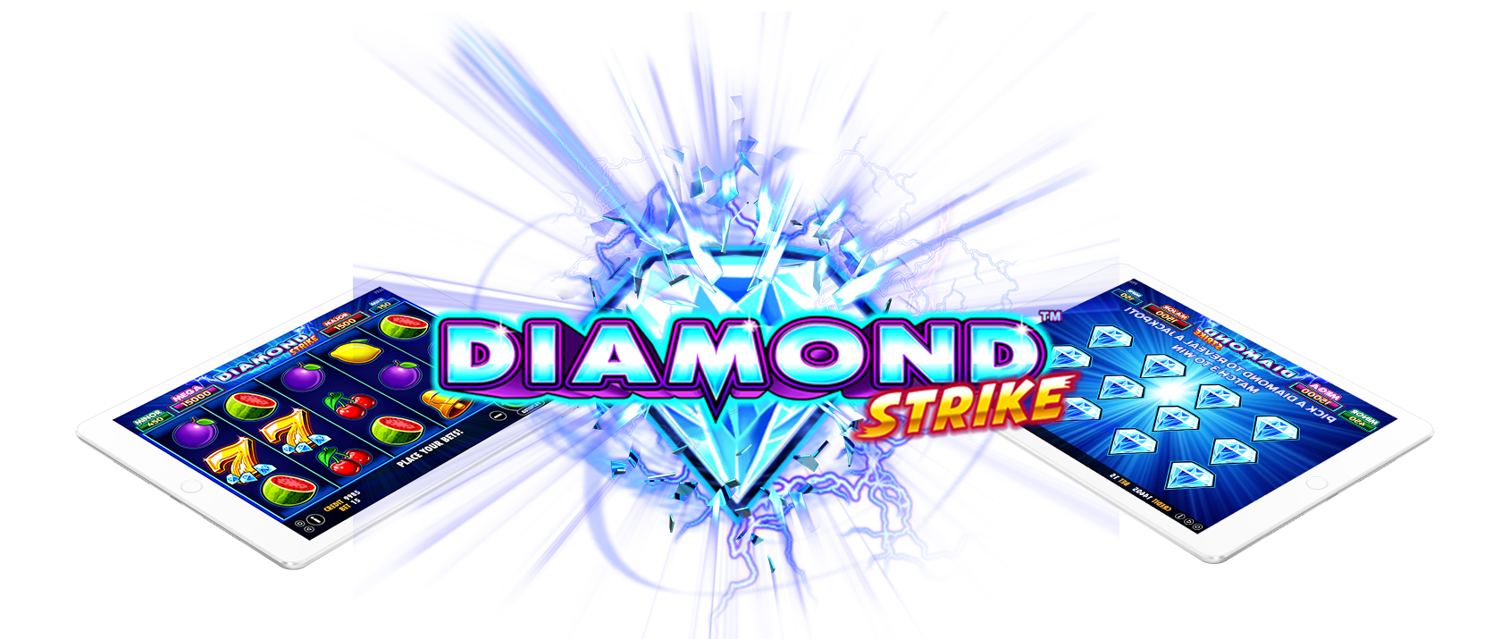 Diamond Strike Slot Logo