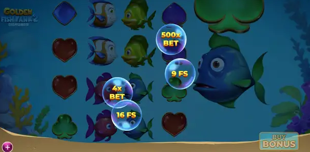 Golden Fishtank 2 Gigablox Slot Gameplay