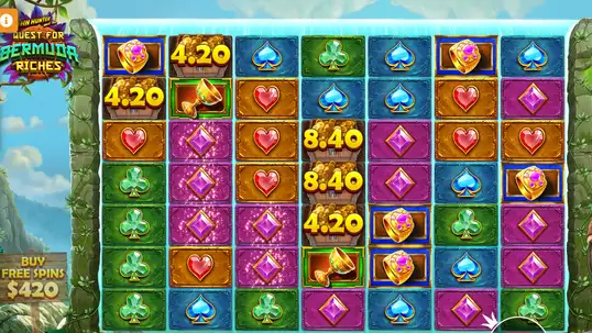 John Hunter and the Quest for Bermuda Riches Slot Gameplay