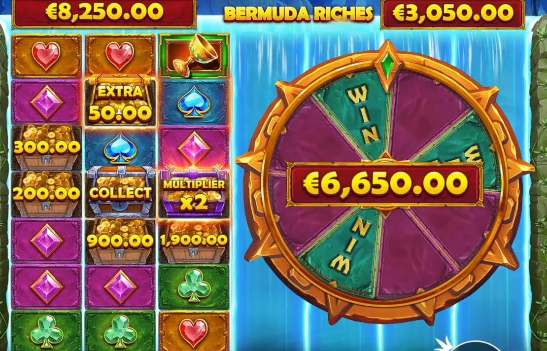 John Hunter and the Quest for Bermuda Riches Slot Wins
