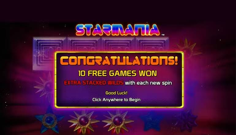 Starmania Slot Free Games