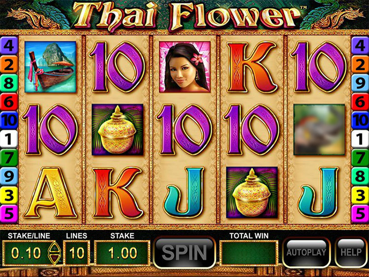 Thai Flower Slots Reels