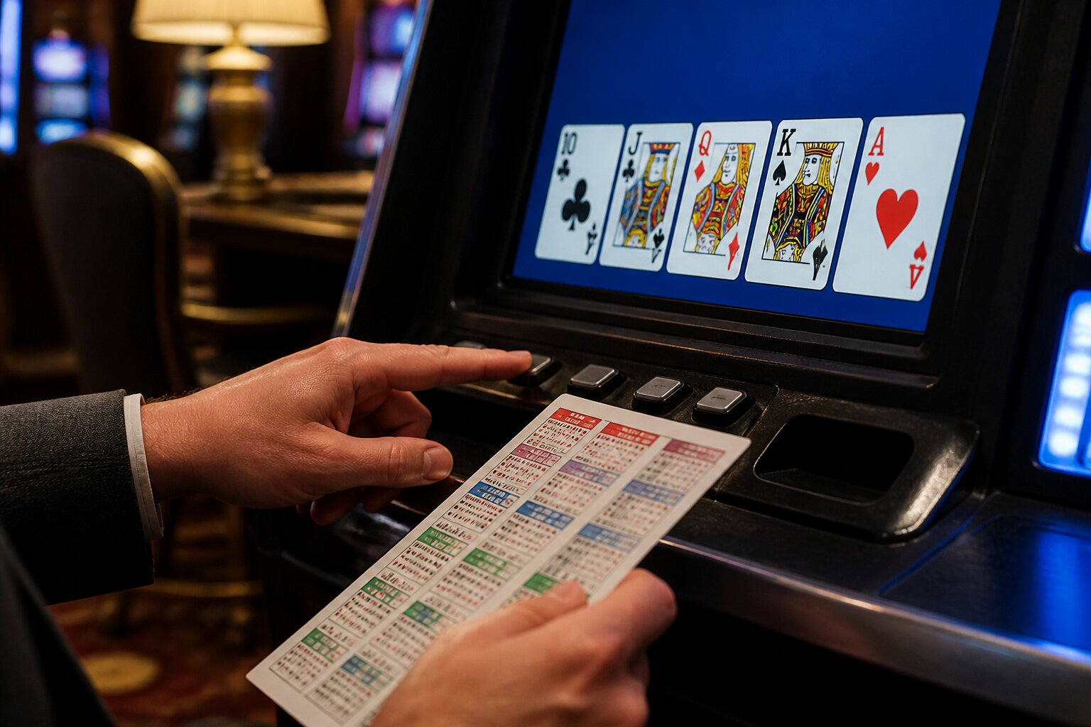 Video Poker Strategy Cards Guide: How to Use Winning Poker Charts